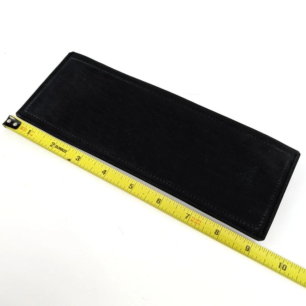 NWT Prince Gardner Registrar Black Leather Wallet Vintage Billfold & Ephemera